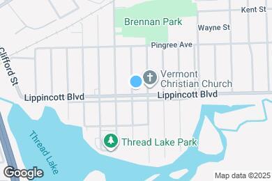 Map image of the property - 1103 Lippincott Blvd