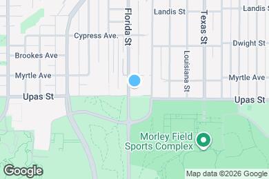 Map image of the property - 3405 Florida St