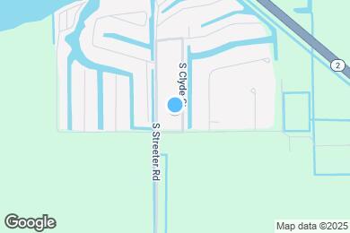 Map image of the property - 700 S Clyde St