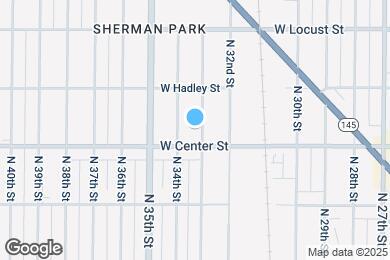 Map image of the property - 2719 N 33rd St