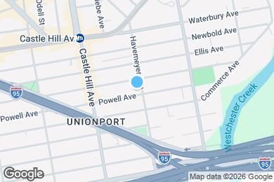 Map image of the property - 1163 Havemeyer Ave