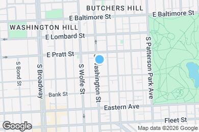 Map image of the property - 225 S Washington St