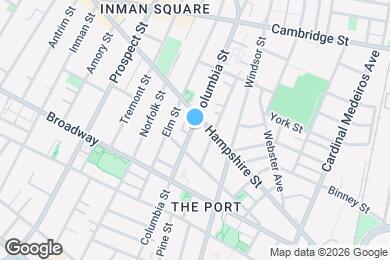 Map image of the property - 260 Columbia St