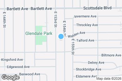 Map image of the property - 3864 E 154th St
