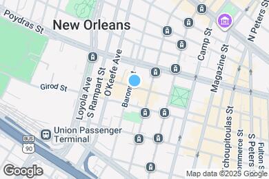 Map image of the property - 604 Baronne St