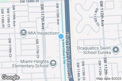 Map image of the property - 17307 SW 115th Ave