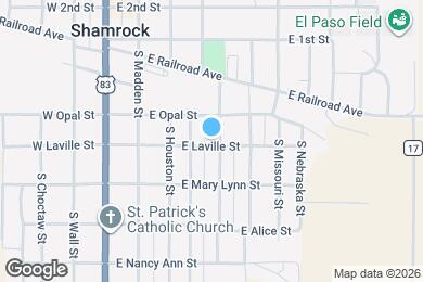 Map image of the property - 211 S Texas St
