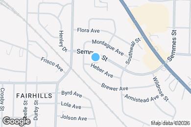 Map image of the property - 2828 Heber Ave