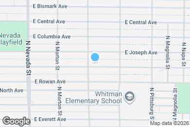 Map image of the property - 1411 E Nebraska Ave