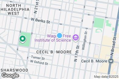 Map image of the property - 1832 W Montgomery Ave