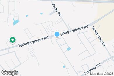 Map image of the property - 2539 Spring Cypress Rd