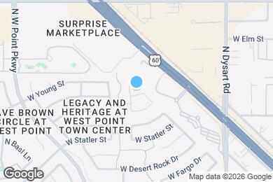 Map image of the property - 13350 W Canyon Creek Dr