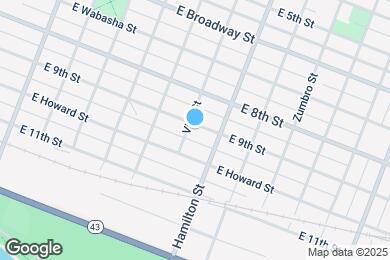 Map image of the property - 507 E King St
