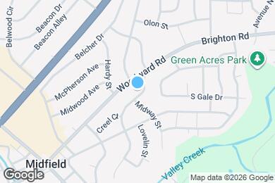 Map image of the property - 1324 Creel St