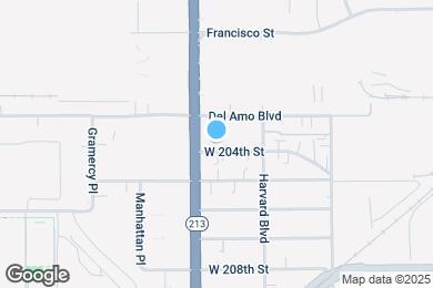 Map image of the property - 1651 W 204th St