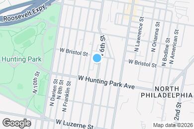 Map image of the property - 4246 N 6th St