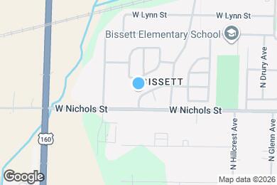 Map image of the property - 3251 W Scott St