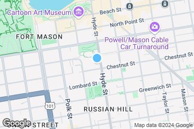 Map image of the property - 1000 Chestnut Street Apartments