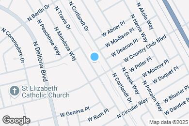 Map image of the property - 9033 N Travis Dr
