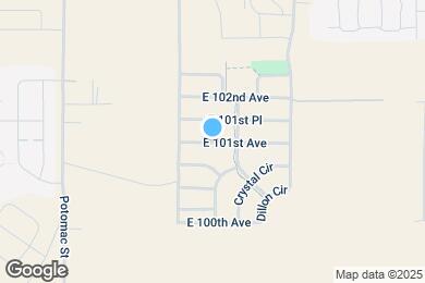 Map image of the property - 13807 E 101st Ave