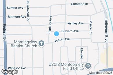 Map image of the property - 2923 Pelzer Ave