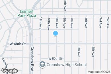 Map image of the property - 4703 9th Ave