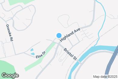 Map image of the property - 1482 Highland Ave