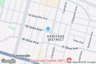 Map image of the property - 148 E Iowa Ave