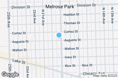 Map image of the property - 1102 N 19th Ave