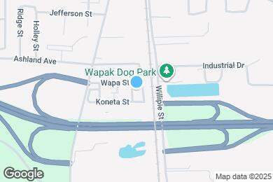 Map image of the property - 105 Wapak St