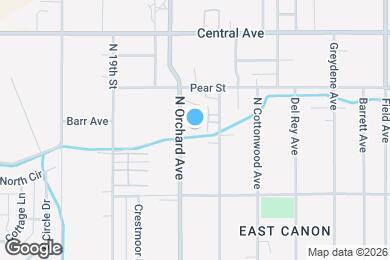 Map image of the property - 608 N Orchard Ave