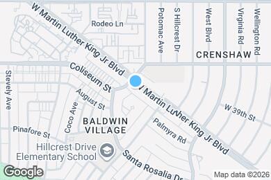 Map image of the property - 4410 W Martin Luther King Jr Blvd