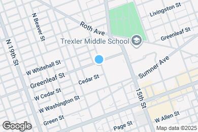 Map image of the property - 848 N 16th St