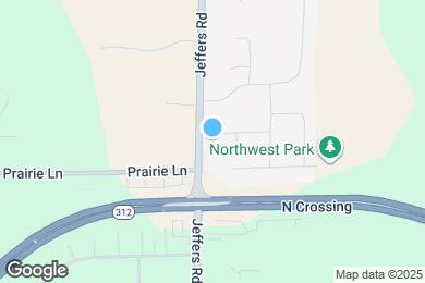 Map image of the property - 851 E Prairie Ln