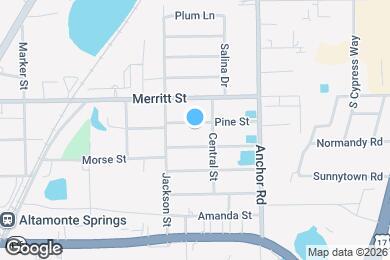 Map image of the property - 1255 Pine St