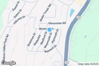 Map image of the property - 2513 Weymouth Dr