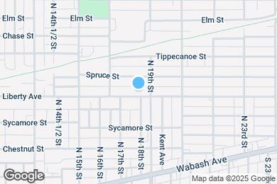 Map image of the property - 1750 Liberty Ave