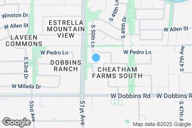 Map image of the property - 9015 S 50th Ln