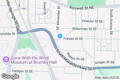 Map image of the property - 276 Frasier St SE