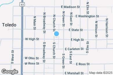 Map image of the property - 201 E High St