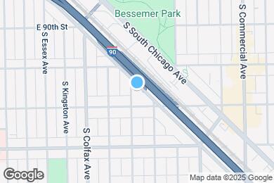 Map image of the property - 9136 S Anthony Ave