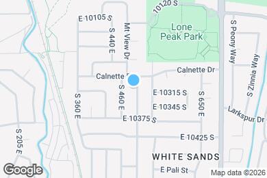 Map image of the property - 10302 S 500 E