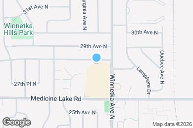 Map image of the property - 7919 28th Ave N