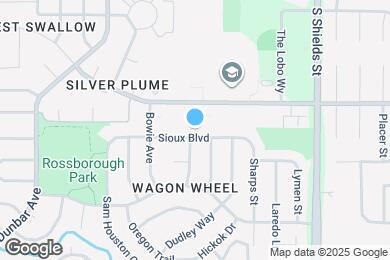 Map image of the property - 1336 Sioux Blvd