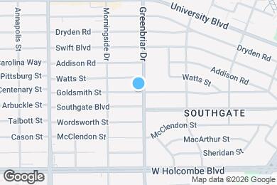 Map image of the property - 2305 Goldsmith St