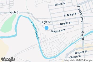 Map image of the property - 632 Onward Ave