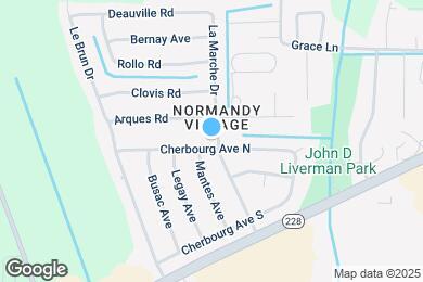 Map image of the property - 1014 La Marche Dr