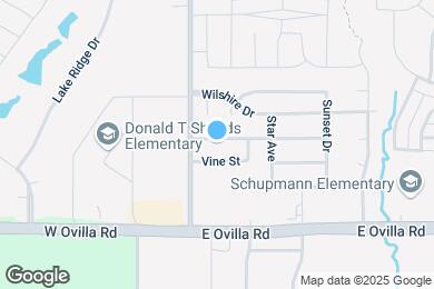 Map image of the property - 107 Hollywood Dr