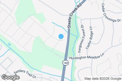 Map image of the property - Yardly Steele Creek