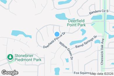 Map image of the property - 3298 Deerfield Pointe Dr